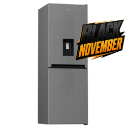 Defy 54cm Fridge / Freezer WD Satin Metallic - DAC449