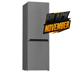 Defy 350L Fridge Freezer Combo Metallic - DAC622