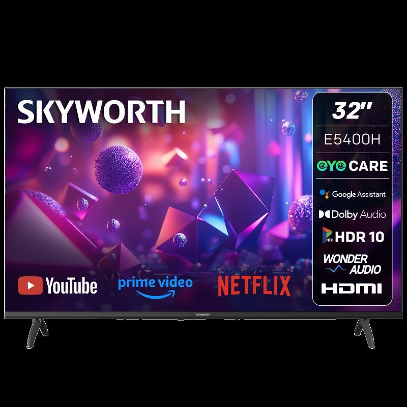 Skyworth 32" HD Google TV - 32E5400H