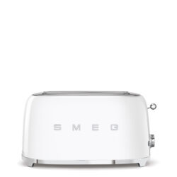 Smeg Retro White 4 Slice Toaster - TSF02WHEU