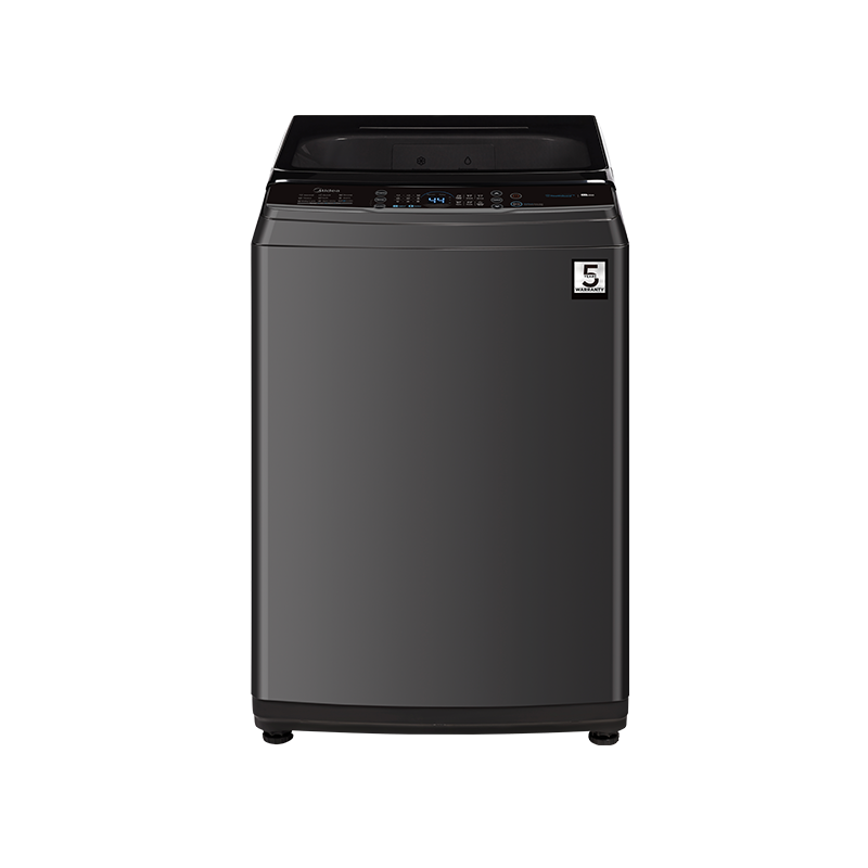 Midea 14Kg Top Load Washing Machine | Titanium Finish