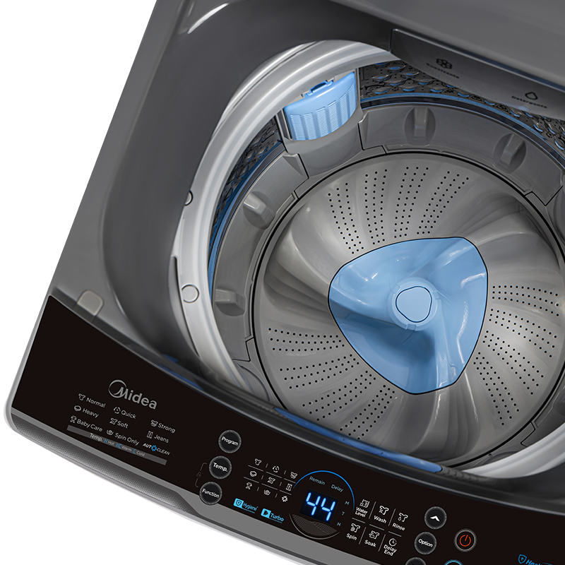 Midea 14Kg Top Load Washing Machine | Titanium Finish - Image 4