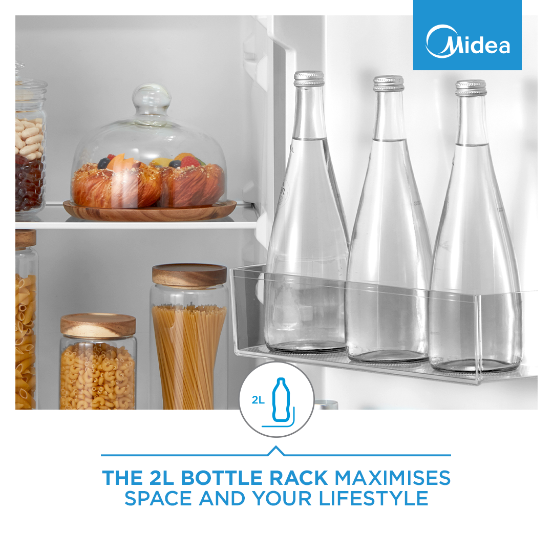 Midea 173L Top Mount Freezer | White - Image 3