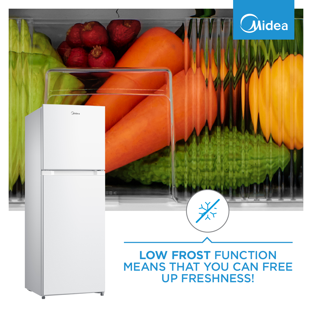 Midea 173L Top Mount Freezer | White - Image 5