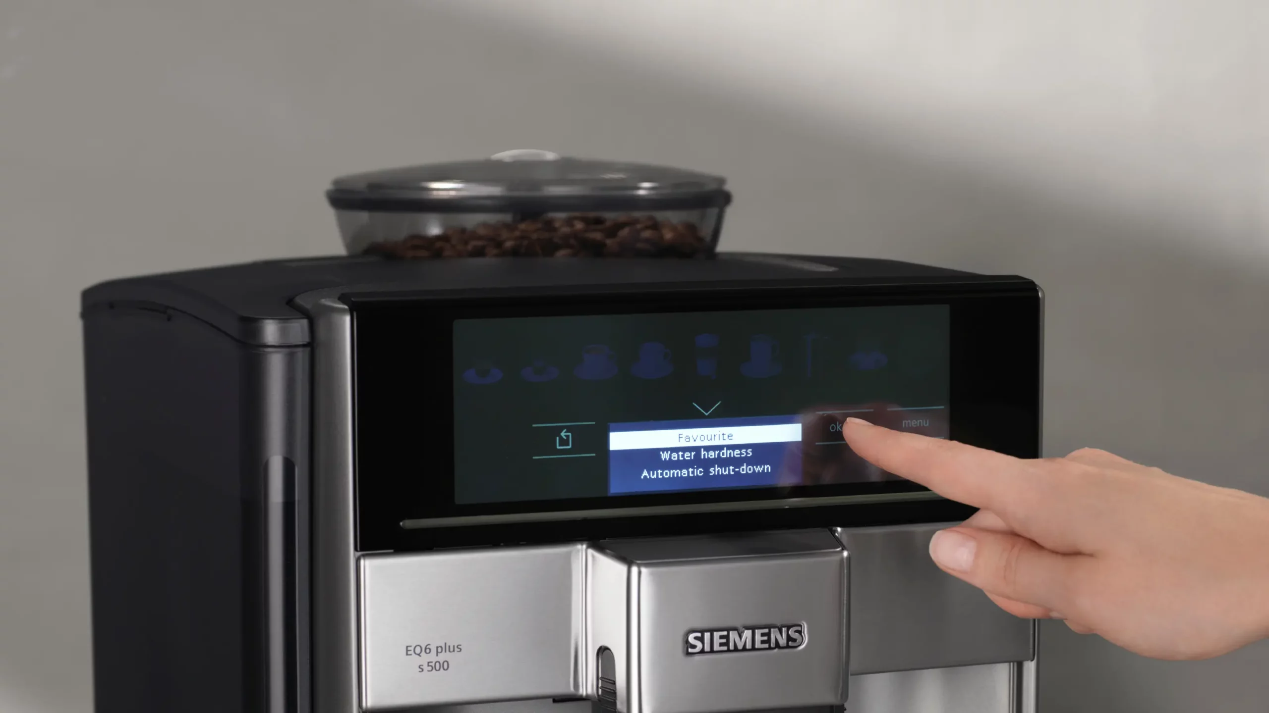 Siemens EQ6 Plus s500 Fully Automatic Coffee Machine – Morning Haze - Image 10