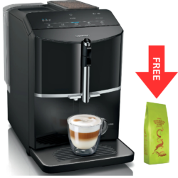 Siemens EQ300 Fully Automatic Coffee Machine – Piano Black