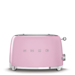 Smeg Retro Pink 2 Slice Toaster - TSF01PKEU