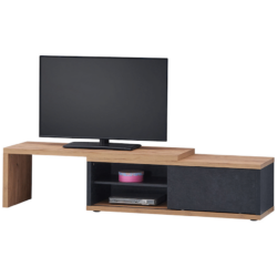 Everfurn Extendable TV Stand | Modern Adjustable Entertainment Unit