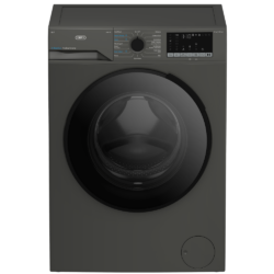 Defy DAW397 10kg Front Loader Washing Machine Manhattan Grey SteamCure™