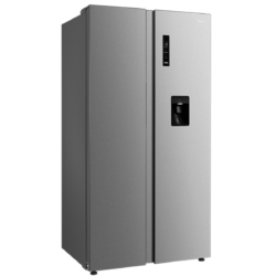 Midea 513L Inverter Side by Side Refrigerator with Water Dispenser Stainless Steel HC-689WEN