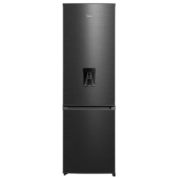 Midea Bottom Freezer Fridge with Water Dispenser 262L Dark Grey HD-359RWEN-WDDG