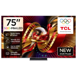 TCL 75-Inch 4K UHD SQD-Mini LED Smart Google TV - 75C8L