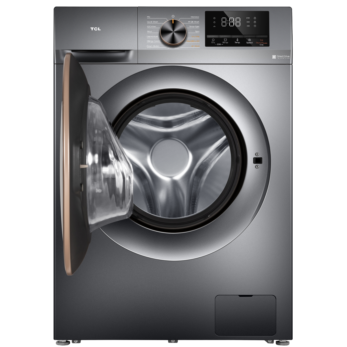 TCL 10kg/6kg Washer Dryer Combo | Direct Drive | Washer & Dryer in One - C2110WDG - Image 7