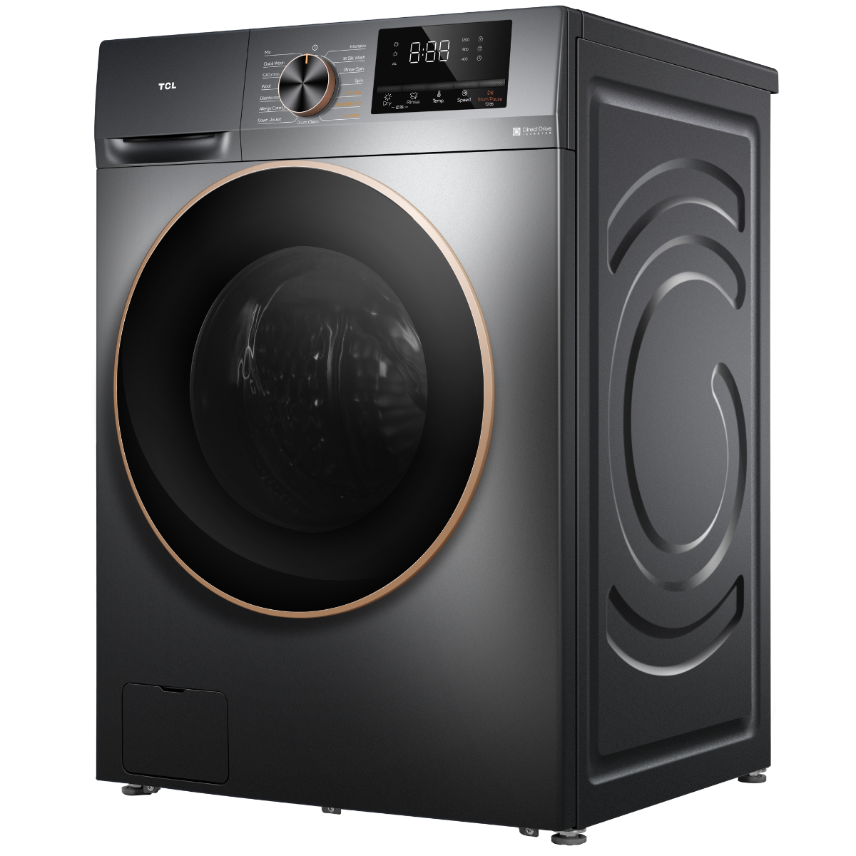 TCL 10kg/6kg Washer Dryer Combo | Direct Drive | Washer & Dryer in One - C2110WDG - Image 6