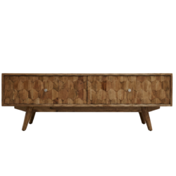 FourCorners Home Grayson Coffee Table | Solid Acacia Wood Coffee Table