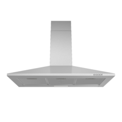 Falco 90cm Pyramid Wall Mount Extractor | Stainless Steel Cooker Hood - FAL-90-210